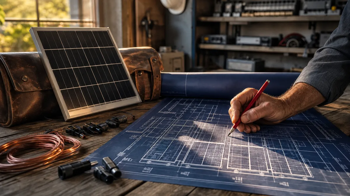 Schéma installation photovoltaïque : le guide du câblage