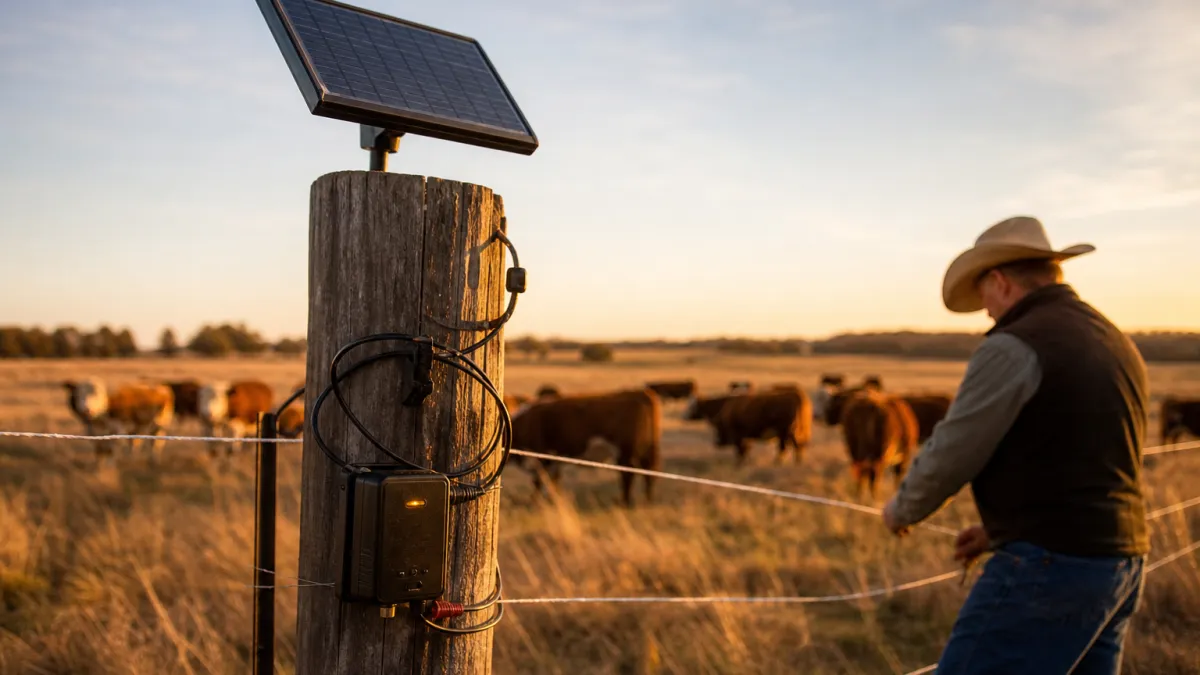 Clôture électrique solaire : le guide pour bien s'équiper