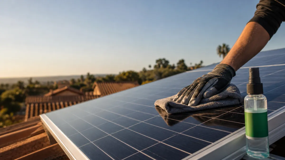 Entretien des panneaux photovoltaïques : le guide complet