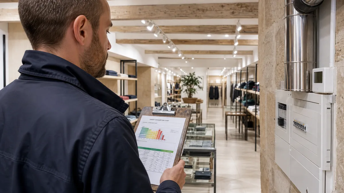 Audit performance énergétique commerces paris : guide 2026