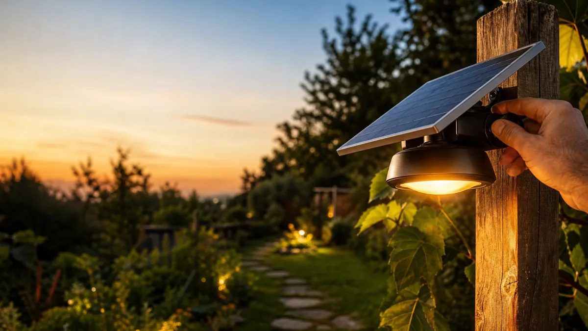 Quel éclairage extérieur solaire puissant choisir en 2026 ?