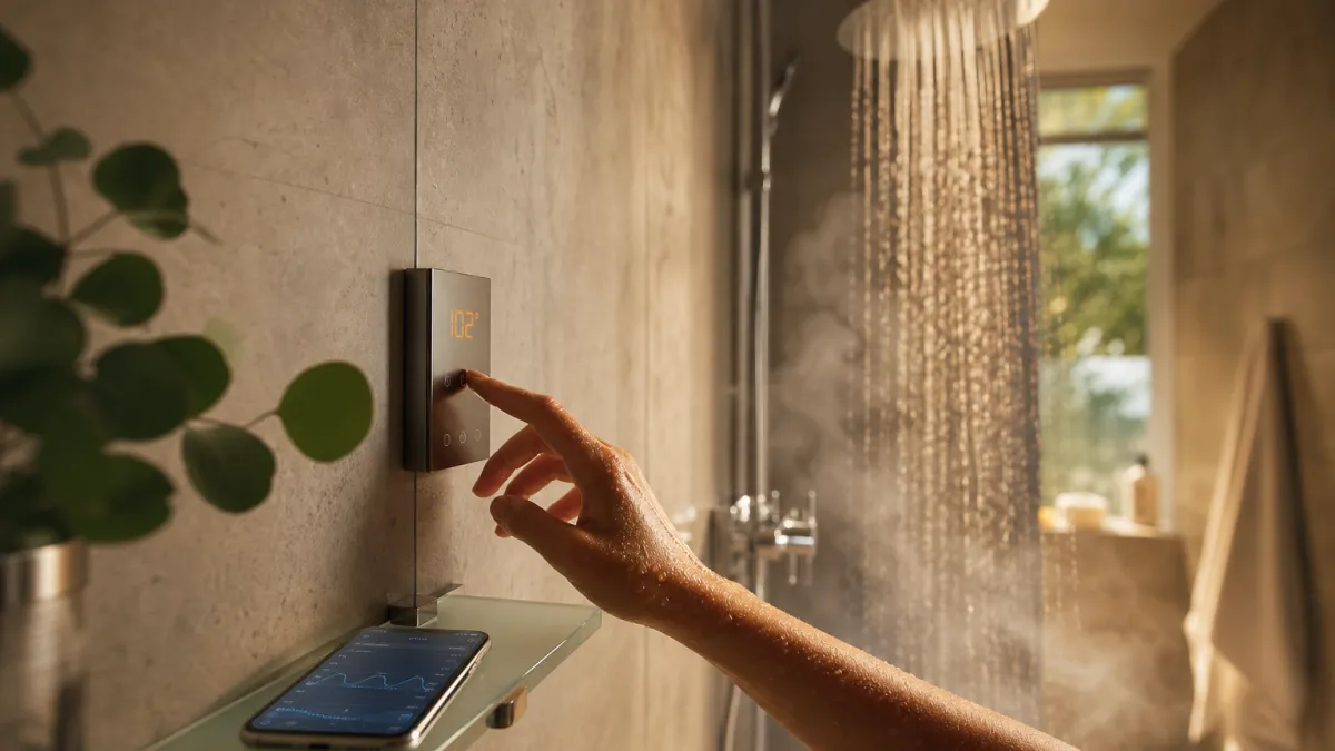Douche connectée : le guide pour allier confort et économies