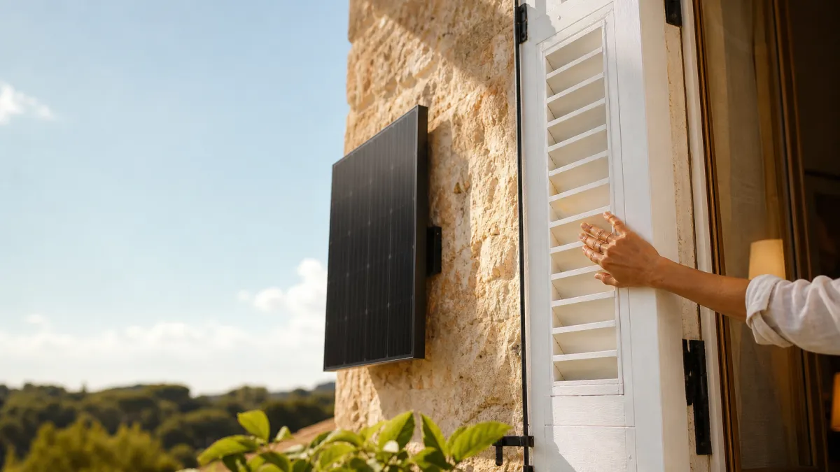 Motorisation solaire volet battant : guide de choix et pose